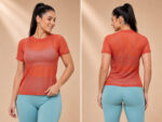 Blusa baby look tule - Imagem 3